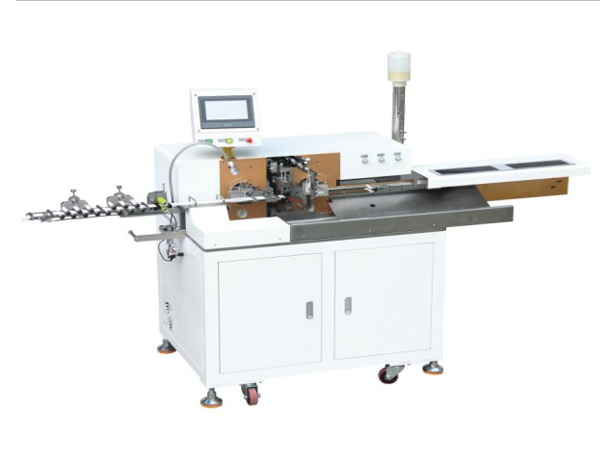 全自動雙頭扭線沾錫機